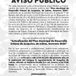 AVISO PÚBLICO.