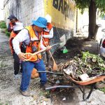 Mantiene Gobierno de Abelina López Rodríguez brigadas de limpieza en avenidas y calles de Acapulco