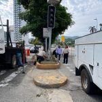 Continúa Gobierno de Abelina López Rodríguez con mantenimiento y rehabilitación de semáforos