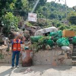 Recolecta Saneamiento Básico una tonelada de residuos en Palma Sola Fovissste