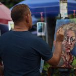 Se convierte el zócalo de Acapulco en galería abierta cada fin de semana