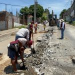 Sustituye CAPAMA tubería de drenaje sanitario en Jardín Mangos