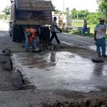 Mantiene Gobierno de Abelina López Rodríguez trabajos de rehabilitación vial