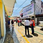 Refuerza Gobierno de Acapulco limpieza integral en el mercado de Xaltianguis