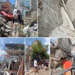 Supervisa Protección Civil muro de carga con falla estructural en la colonia Progreso
