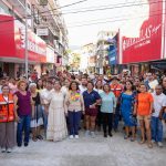 Inaugura Abelina López Rodríguez rehabilitación de la calle Francisco Javier Mina con inversión de 15 mdp