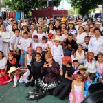 Celebra Abelina López identidad guerrerense con el Pendón por la Paz en la Progreso