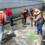 Preparan mercado Constituyentes con limpieza integral para la temporada alta