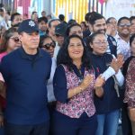 Lleva Abelina López Rodríguez mensaje de paz y bienestar a la colonia Progreso