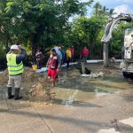 Atiende Capama vertimientos y conecta descarga irregular en Llano Largo