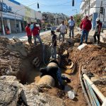 Repara Capama fugas en Costera y avenida Ejido