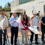 Da Abelina López banderazo a la Obra de Remediación y Preservación de Playa El Morro