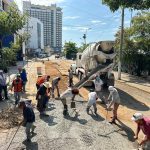 Rehabilita Gobierno de Acapulco calle Gómez Morín, punto estratégico para la movilidad