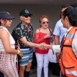 Supervisan Abelina López y Evelyn Salgado la Costera tras sismo en Guerrero