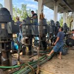 Reinicia Capama bombeo en Papagayo II tras concluir reparación del acueducto