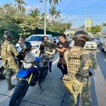 Refuerza SSP Acapulco operativo vial para protección de motociclistas