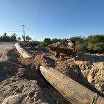 Concluye Capama bypass en Barra Vieja y restablece abasto en la zona Diamante