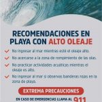 Llama Protección Civil Acapulco a extremar precauciones por oleaje elevado