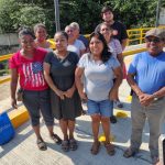 Agradecen vecinos de Ciudad Renacimiento a Abelina López por recuperar el “Puente Roto”