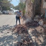 Retira Saneamiento Básico 13 toneladas de desechos en la colonia Emiliano Zapata