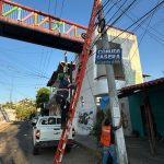 Devuelve Abelina López luz y seguridad a calles de Acapulco con mejora de luminarias