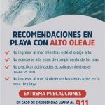 Llama Protección Civil Acapulco a extremar precauciones por mar de fondo