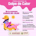 Emite Protección Civil recomendaciones ante onda de calor en Acapulco