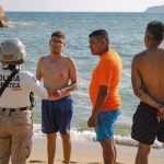 Refuerza SSP Acapulco vigilancia en playas por mar de fondo