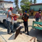 Mejora Abelina López calles y espacios públicos en La Poza