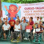 Impulsa Gobierno de Acapulco autonomía e inclusión con manejo de silla de ruedas