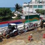 Sustituye Capama tubería sanitaria en Costera Miguel Alemán