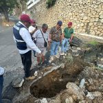 Sustituye Capama tramo colapsado de drenaje sanitario en Costa Azul