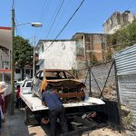 Refuerza Vía Pública notificación y retiro de vehículos chatarra en colonias