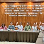 Instala Abelina López el Consejo de Gestión Integral de Riesgos y Protección Civil en Acapulco