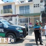 Rescata la Policía Ambiental de la SSP Acapulco a un ejemplar de tlacuache