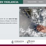 Mantiene Protección Civil monitoreo por potencial ciclónico y lluvias