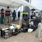 Instala Gobierno de Acapulco centro de acopio de residuos electrónicos en el asta bandera
