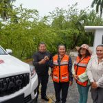 Entrega Abelina López Rodríguez unidades y equipo a Protección Civil de Acapulco