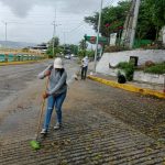 Instruye Abelina López limpieza inmediata tras lluvias en Acapulco