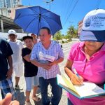 Atiende Capama a vecinos de Las Playas durante arranque del programa "Ciudad Limpia"