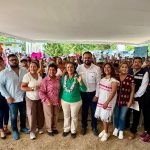 Entrega Abelina López rehabilitación de planta de tratamiento de Paso Limonero
