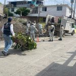Refuerza Gobierno de Acapulco limpieza en colonia Emiliano Zapata