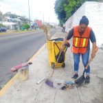 Implementa Gobierno de Acapulco acciones de limpieza en distintos puntos de la ciudad