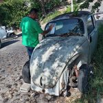 Refuerza Vía Pública operativo de notificación de vehículos abandonados en colonia Morelos