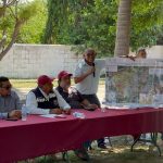 Informa Capama a ciudadanos sobre obra de agua potable en Marquesa y Gaviotas