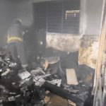 Sofocan Bomberos de Acapulco incendio en vivienda de La Laja