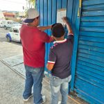 Notifica Gobierno Municipal casetas en Costera Miguel Alemán