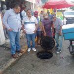 Atiende Capama drenaje sanitario en calle Humboldt de Acapulco