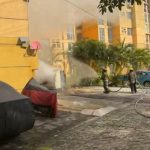 Resguarda Gobierno de Acapulco a la población ante incendio en avenida Solidaridad