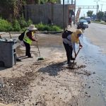 Lleva Leticia Lozano brigadas de limpieza y rehabilitación a distintos puntos de Acapulco